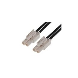 1 pcs : 216290-1021 - Rectangular Cable Assemblies STANDARD .093 2 CKT R TO R 150MM