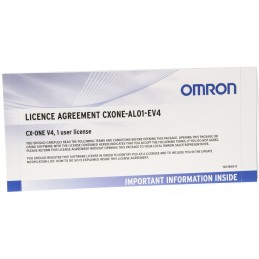 1 pcs - Omron CX-ONE Series Software Licence for Use with CX-ONE V4