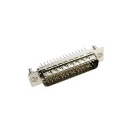 1 pcs : 09563617712 - D-Sub High Density Connectors 44P MALE STRT PCB 4-40 UNC PL3 PLATING
