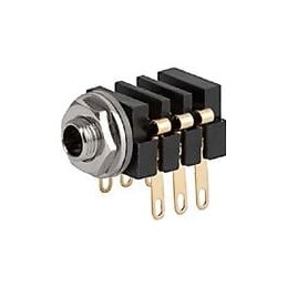 1 pcs : 4802.2300 - Phone Connectors SOCKET 3.5MM 3P SCREENED SDR