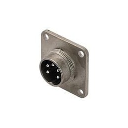 1 pcs : C091-31S003-100-2 - DIN Connectors MALE RECEPTACLE 3 WAY