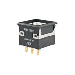 1 pcs : UB215KKG016CF - Pushbutton Switches ON(ON) RED/GRN LED SOLDER LUG BODY ONLY