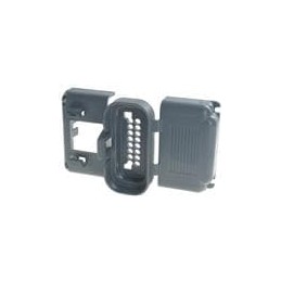1 pcs : 12191068 - Automotive Connectors STRAIN RELIEF LOCK GRAY