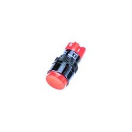 1 pcs : D16OAR11ARED - Pushbutton Switches ROUND SPST MOM RED