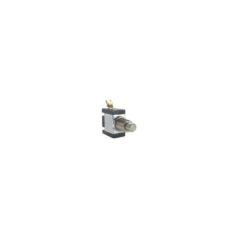1 pcs : PA301 - Pushbutton Switches 1-pole, ON - OFF, 10A/20A 250VAC/125VAC 1 1/2 HP, Non-Illuminated Pushbutton Pushbutton Swit