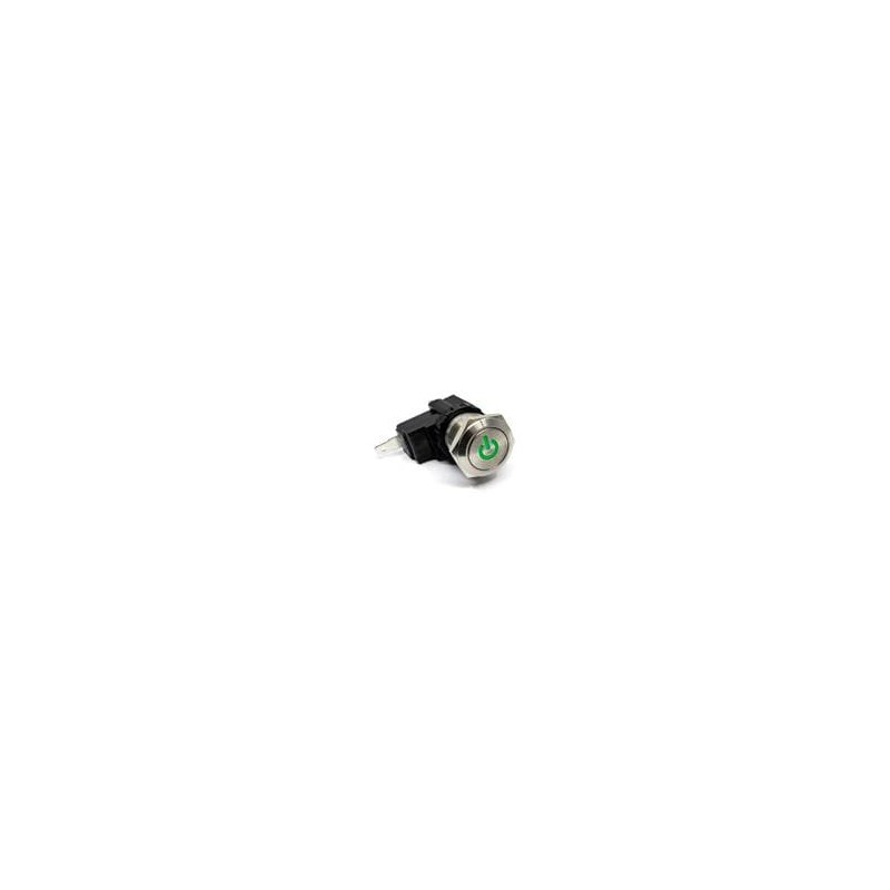 1 pcs : SAV4F1BSS531 - Pushbutton Switches ANTI-VANDAL, 15A 125VAC, SPDT On-(On), Panel Mount, Front Quick Connect - 0.187'
