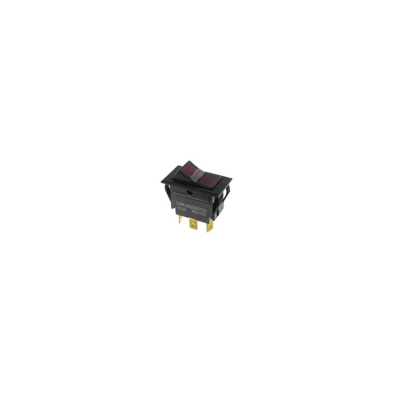 1 pcs : LTILA51-6S-BL-AM-NBL/125N/INDP - Rocker Switches LTILA51-6S-BL-AM-NBL/125N/INDP