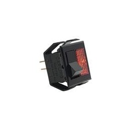 1 pcs : TLGG-DR-TA201-TB-B/24V - Rocker Switches SwitchRocker ON None OFF SPST Quick Conc