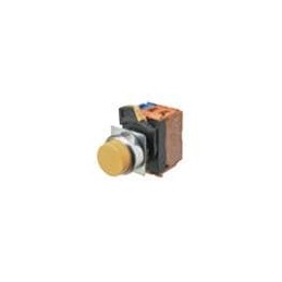 1 pcs : A22NN-RPM-NRA-G202-NN - Pushbutton Switches Assm, Prj, Mtl Bzl, Red, 2 NC