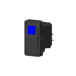 1 pcs : V1B1B801-6WZ00-000 - Rocker Switches 1-pole, ON - None - OFF, 15A 24VDC not HP rated, Illuminated, Sealed Contura XI Roc