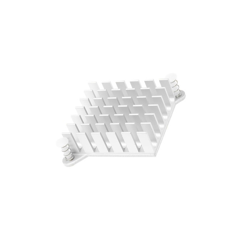 1 pcs - Heatsink, 10.5K/W, 10 x 49 x 49mm, Adhesive Foil