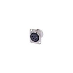 1 pcs : NC4FD-L-1 - XLR Connectors 4 PIN SLDR CUP RECP