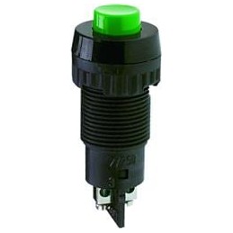 1 pcs : 1.10.102.001/0507 - Pushbutton Switches 1NO, Green 16.2mm mounting dia