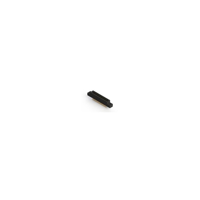 1 pcs : 355-020-500-202 - Standard Card Edge Connectors 20P .156' x .140' BLACK