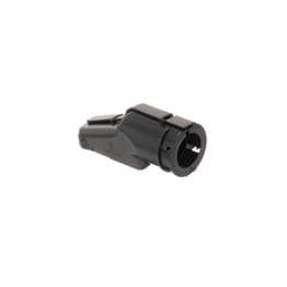 1 pcs : SRK-BS-MD-90-001 - Automotive Connectors BKSHL, MED, BLK, RA NW 17/22