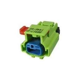 1 pcs : 54200212 - Automotive Connectors 2 way Female APEX 2.8 Sealed Light Green CONN