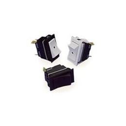 1 pcs : LS1515-10-BL-BL-125 - Rocker Switches LIGHTD RCKR SP NEON ON-NONE-OFF 125V