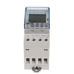 1 pcs - Legrand Digital DIN Rail Time Switch 230 V ac, 2-Channel