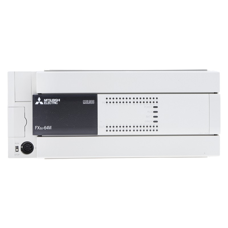 1 pcs - Mitsubishi FX3U Series Logic Module, 100 - 240 V ac Supply, Relay Output, 32-Input, Sink, Source Input