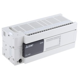 1 pcs - Mitsubishi FX3U Series Logic Module, 100 - 240 V ac Supply, Relay Output, 32-Input, Sink, Source Input