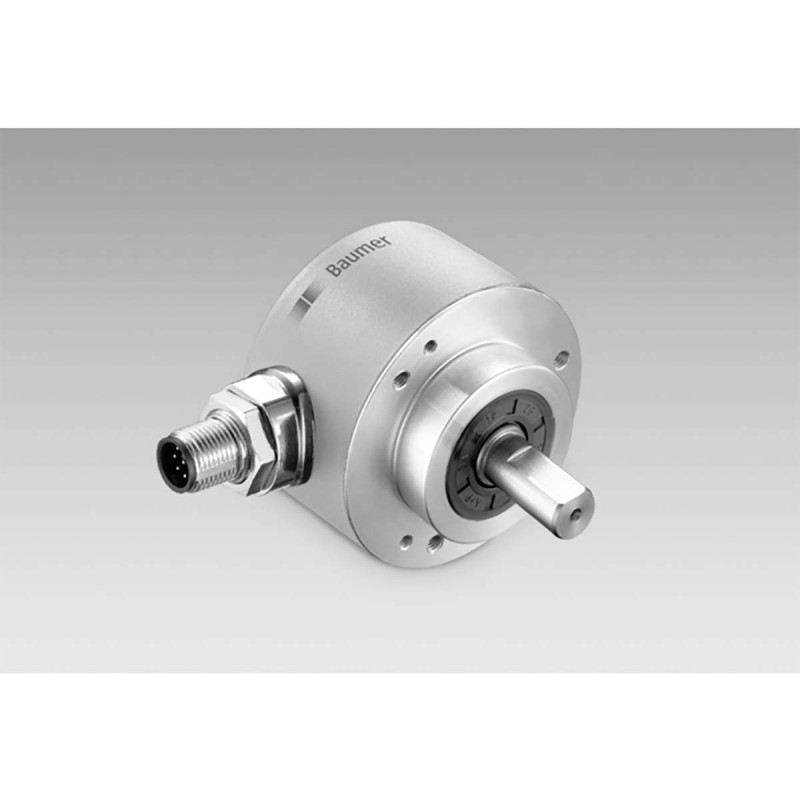 1 pcs - Baumer EAM580 Series Magnetic Absolute Encoder, Solid Type, 10mm Shaft