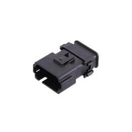 1 pcs : AT16-18PE-SR02 - Automotive Connectors 18 Position Receptac Cap, Keyed E, Black