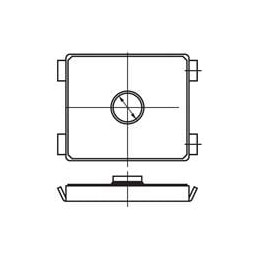 1 pcs : EVP-AF7B65 - Tactile Switches SPST-NO Force 2.4 N OFF-(ON) .65mm H