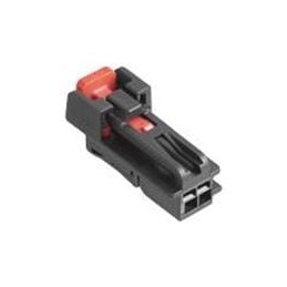 1 pcs : 33277554 - Automotive Connectors 2 way Female OCS 1.2 Unsealed Black CONN