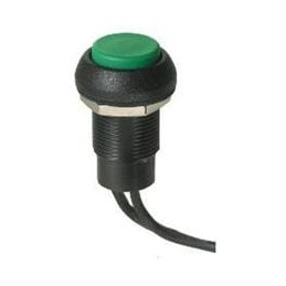 1 pcs : ILR3FAD2 - Pushbutton Switches 2A 24VDC OFF(ON) Blk IP67 Flying Lead