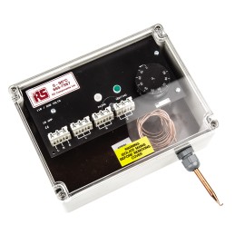 1 pcs - RS PRO Trace Heating Thermostat 75mm x 200mm x 150mm, 0 - +90 °C