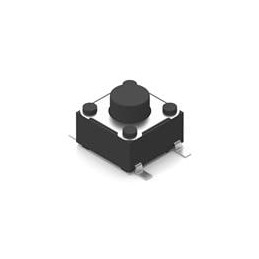 1 pcs : 430182050816 - Tactile Switches Tact Switch SMT 5.0mm Blk Act.