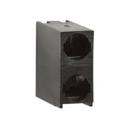 1 pcs : H-280C - LED Mounting Hardware LED Holder 3mm 2 Level Black