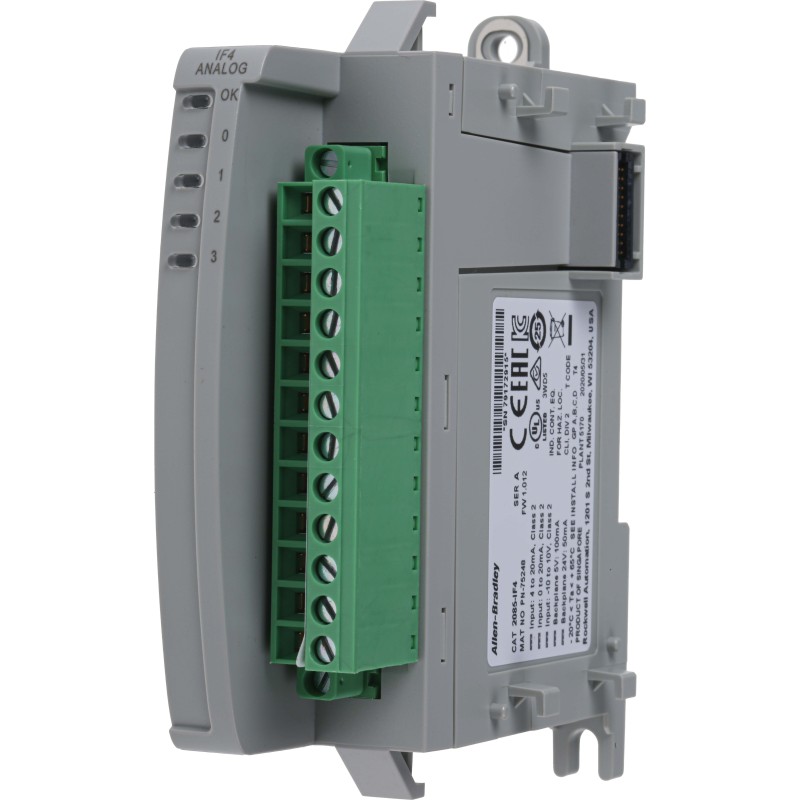 1 pcs - Allen Bradley Modicon M221 Series PLC I/O Module for Use with Micro850 Series, Voltage