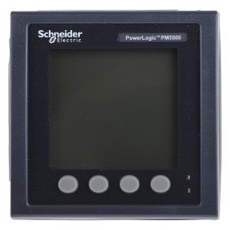 1 pcs - Schneider Electric 3 Phase LCD Digital Power Meter, Type Electromechanical