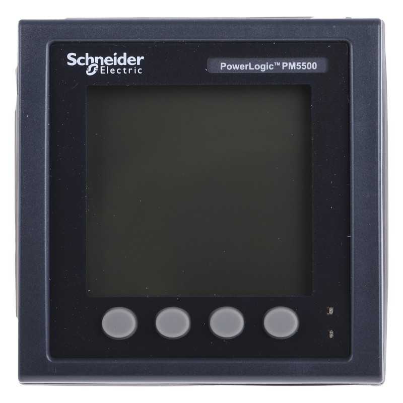 1 pcs - Schneider Electric 3 Phase LCD Digital Power Meter, Type Electromechanical