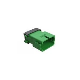 1 pcs : AT16-18PC-EK02 - Automotive Connectors 18 Position Receptac acle, Keyed C, Green