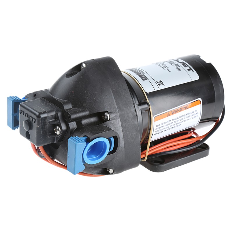 1 pcs - Xylem Flojet Diaphragm Electric Operated Positive Displacement Pump, 7.6L/min, 4.1 bar, 24 V