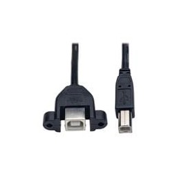 1 pcs : U025-001-PM - USB Cables / IEEE 1394 Cables 1FT PNL MOUNT USB2 BB CBL