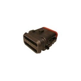 1 pcs : DT06-12SB-CE13 - Automotive Connectors PLG, 12P, BLK, E,SEAL RET,ENH KEY,XCAP,B