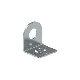 1 pcs : SMBAMS30RA70 - LED Mounting Hardware Bracket: 30 mm Right-Angle Material, 10 Gauge HRPO Deburred Clear Zinc Plated, Curv