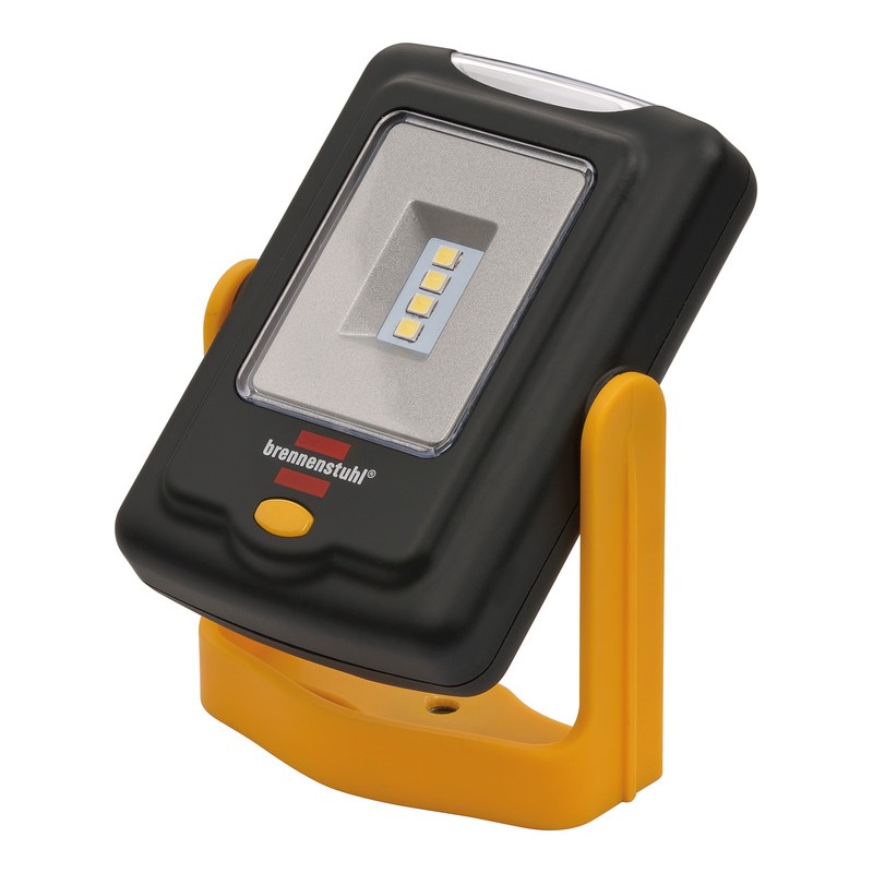 1 pcs - brennenstuhl HL DB 43 MH LED LED Torch Black 200 + 20 lm, 34 mm