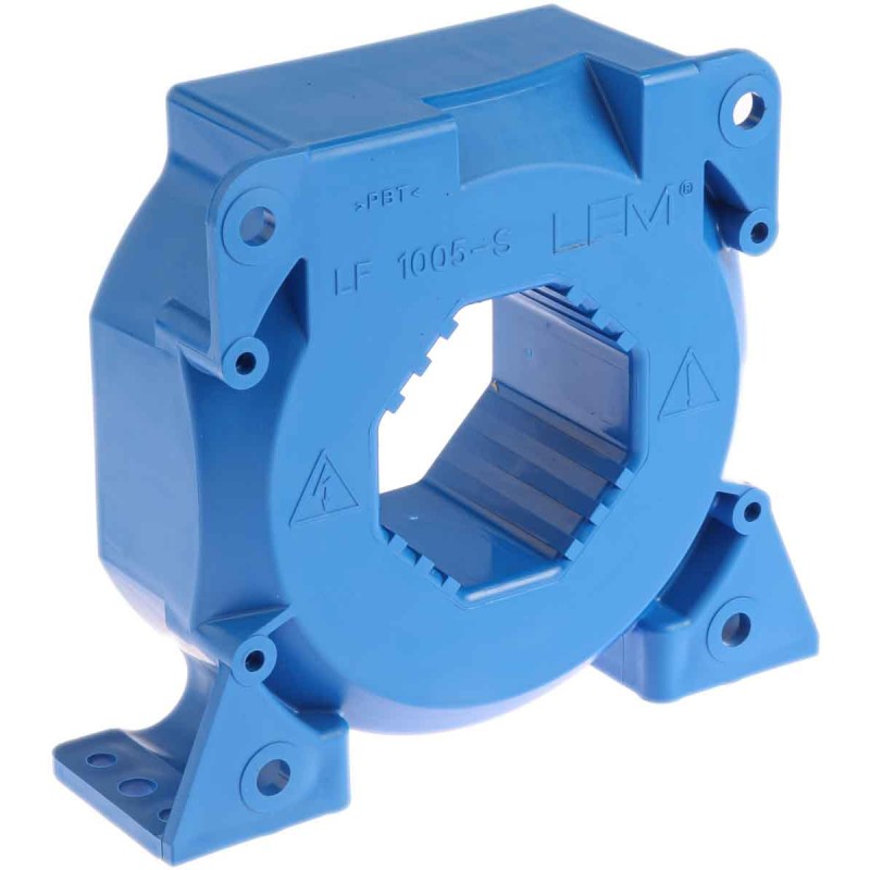 1 pcs - LEM LF Series Current Transformer, 1500A Input, 1500:1, 200 mArms Output, 40.5mm Bore, 15 - 24 V