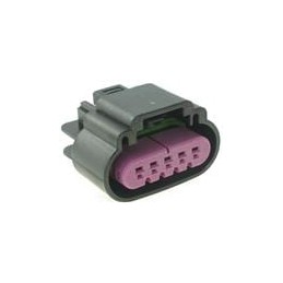 1 pcs : 13520906 - Automotive Connectors 5P FM BLK CONN ASSY GT 150 SERIES 15AMPS