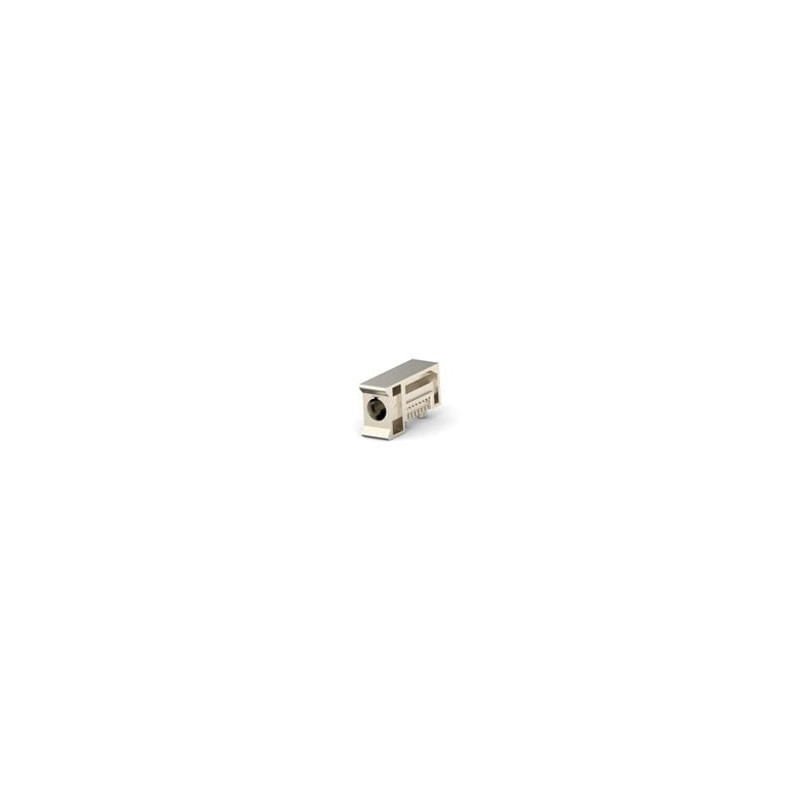 1 pcs : 1-1410297-6 - High Speed/Modular Connectors MULTIGIG RT KEY/ESD .8' 225 DEG