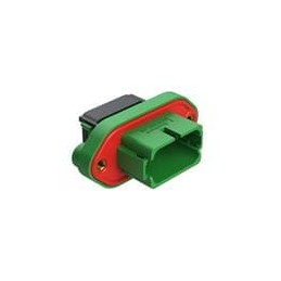 1 pcs : AT16-18PC-PM11 - Automotive Connectors 18 Position Panel Mo acle, Keyed C, Green