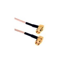 1 pcs : CO-316RASMAX2-002 - RF Cable Assemblies CA SMA RA M /SMA RA M RG316 2.0'