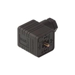1 pcs : GDM 2009 Black - Circular DIN Connectors