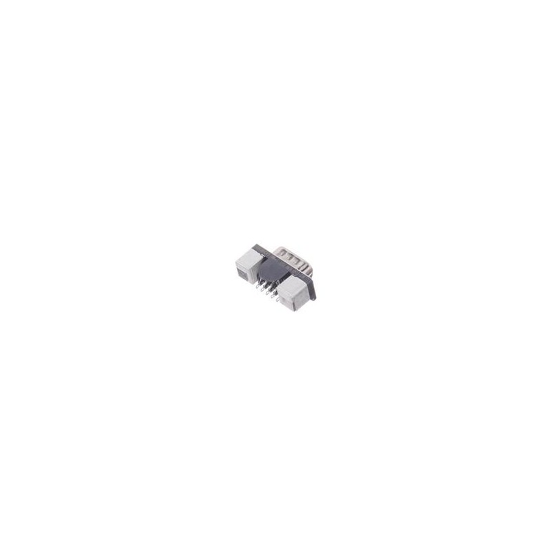 1 pcs : XM3K-0912-03N - D-Sub Standard Connectors D-SUB SMT Plug 9pin Mount Hole 4-40 UNC