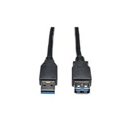 1 pcs : U324-006-BK - USB Cables / IEEE 1394 Cables 6FTUSB3 A/A EXT CBL