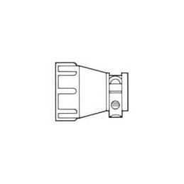 1 pcs : 1-206062-3 - Standard Circular Connector cable clamp size 11